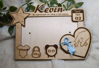 💛✨ Fotorámeček s údaji o narození miminka✨💛 Originální fotorámeček pro miminko, který si zamilujete!♥️ Perfektní památka...